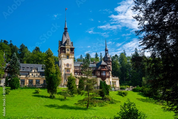 Fototapeta ブルガリアのシナイアのペレシュ城