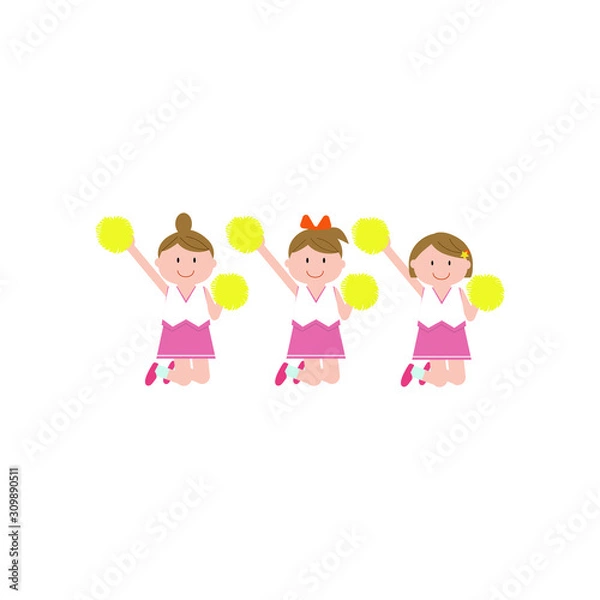 Fototapeta Cheerleader1