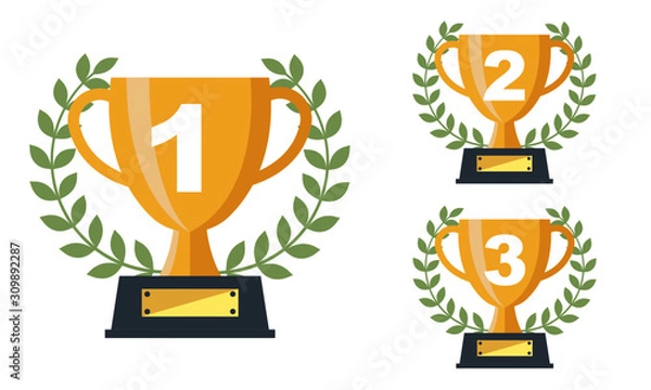 Obraz トロフィー　ランキング　月桂樹