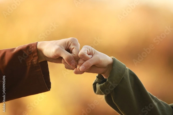 Fototapeta グータッチ