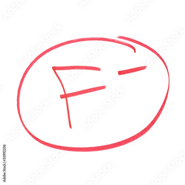 Obraz F Minus Grade