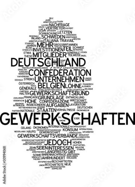 Fototapeta Gewerkschaft
