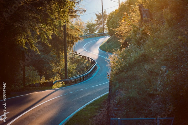 Obraz Thunersee Strasse Beatenberg