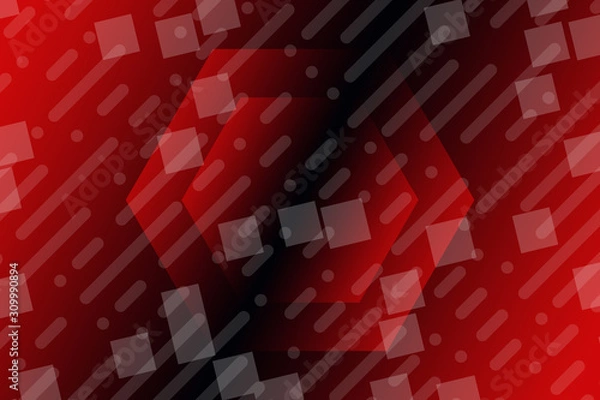 Fototapeta abstract, red, design, wallpaper, illustration, light, art, graphic, texture, pattern, orange, wave, backdrop, backgrounds, color, technology, christmas, blur, space, creative, line, card, white