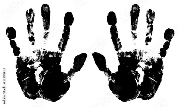 Fototapeta Handprint