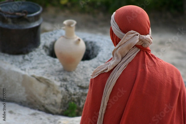Fototapeta kobieta z Bliskiego Wschodu