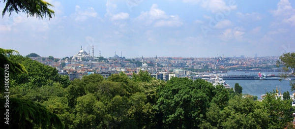 Fototapeta Istanbul, historically known as Byzantium and then constantinople