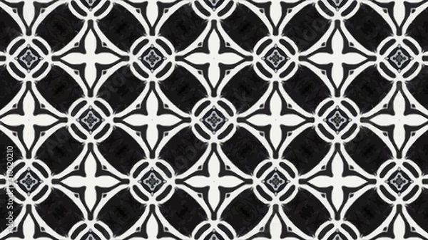 Fototapeta Vector Background of Batik Pattern , Batik Indonesian is a technique of wax-resist dyeing applied to whole cloth, or cloth made using this technique originated from Indonesia