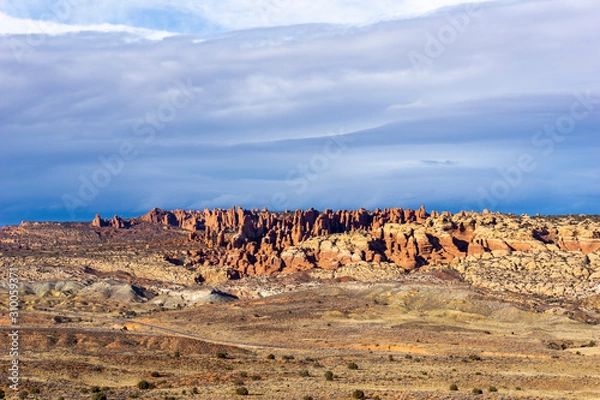Fototapeta Fiery Furnace Cliffs