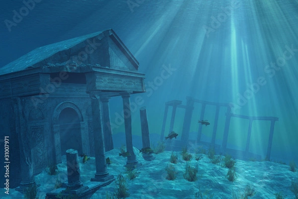Obraz Podmorskie ruiny