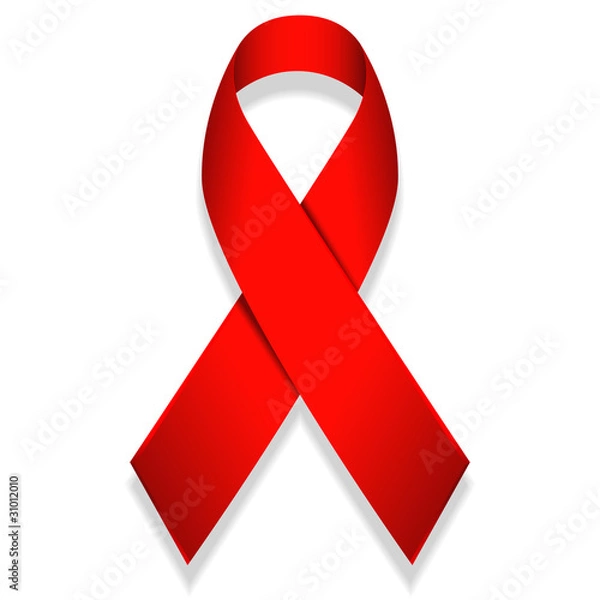 Obraz red ribbon