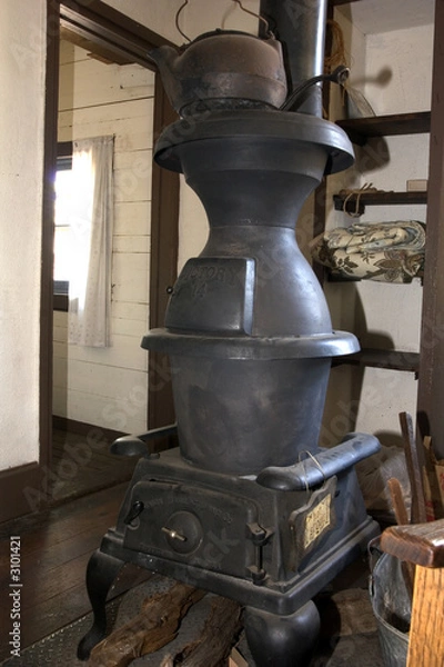 Obraz pot belly stove