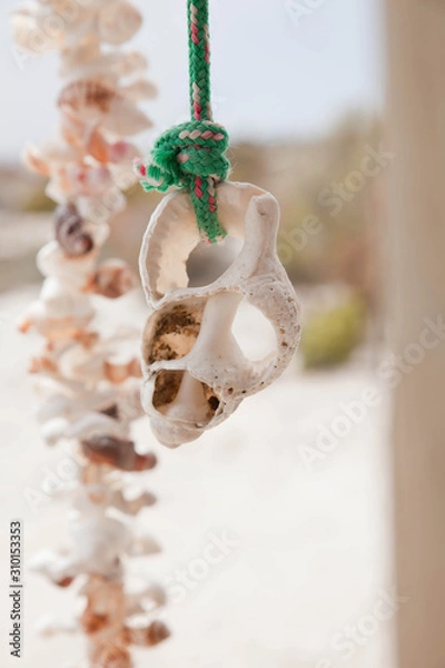 Obraz West Coast Crushed Seashell Decoration