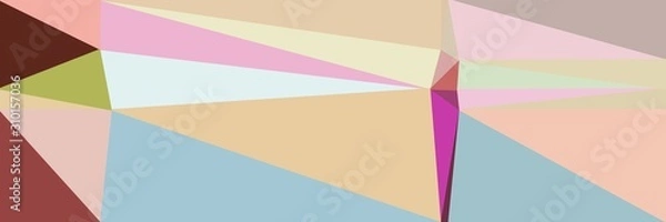 Obraz abstract background with geometric triangles