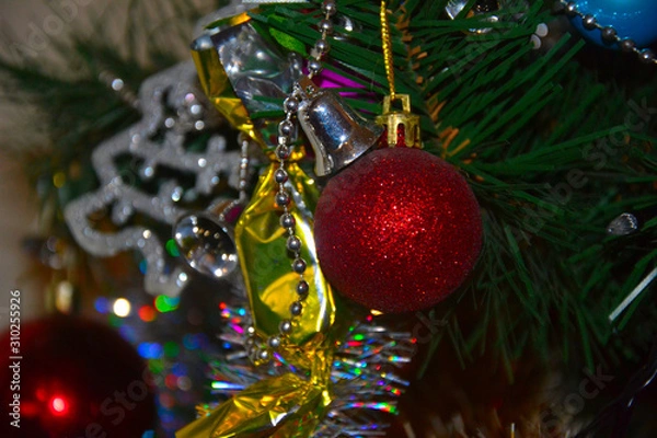 Obraz Fir Tree Ornaments