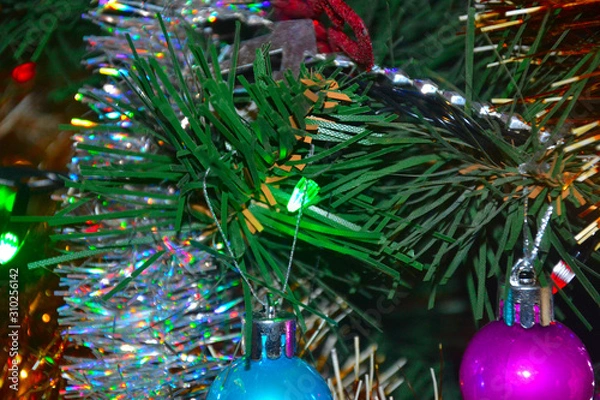 Obraz Fir Tree Ornaments