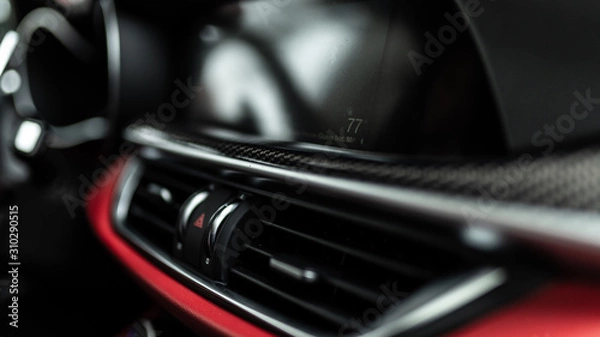 Fototapeta car interior