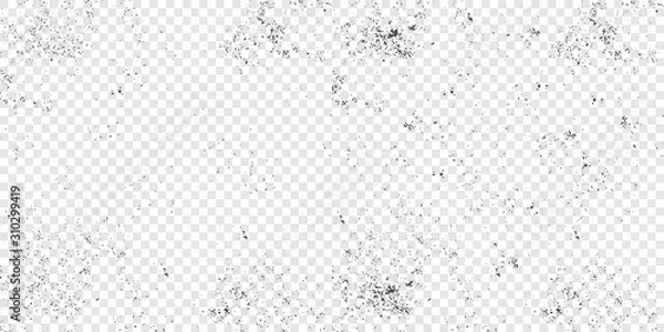 Fototapeta Grunge pattern on transparent background