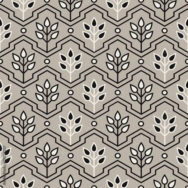 Obraz Seamless Floral Pattern Vector. ESP.