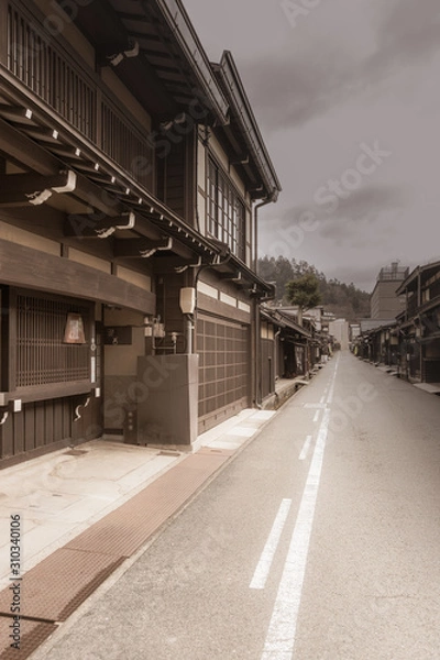 Fototapeta 飛騨高山　古い町並
