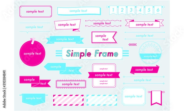 Obraz シンプル フレーム