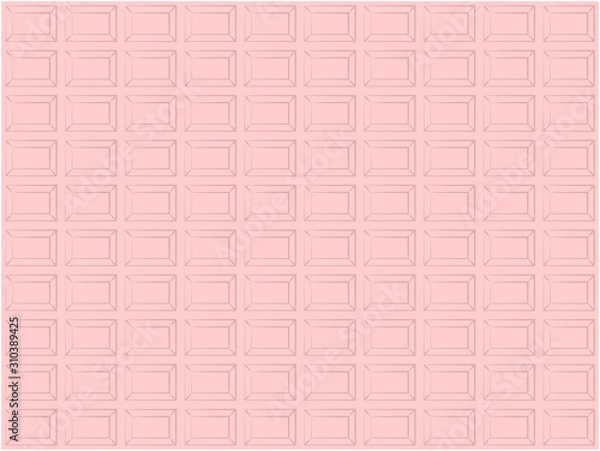 Obraz イチゴの板チョコの壁紙