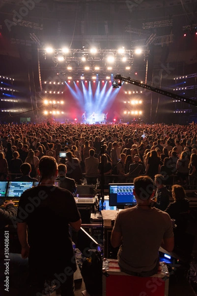 Obraz studio camera at the concert.