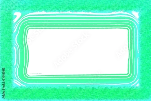 Obraz abstract green frame with copy space for your text