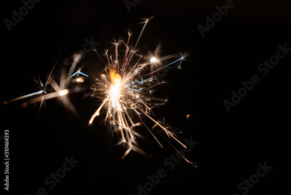 Obraz Burning sparkler