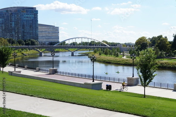 Fototapeta The Scioto River