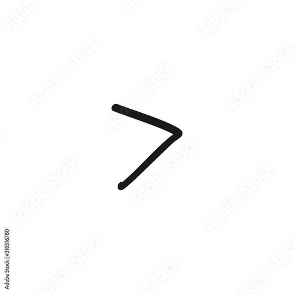 Obraz Arrow right icon