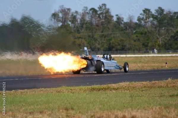 Obraz jet engine dragster (photo 1)