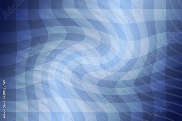 Fototapeta abstract, blue, 3d, labyrinth, business, design, maze, concept, technology, digital, wallpaper, illustration, light, pattern, geometric, puzzle, architecture, white, space, square, futuristic, wall