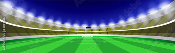 Obraz Football background