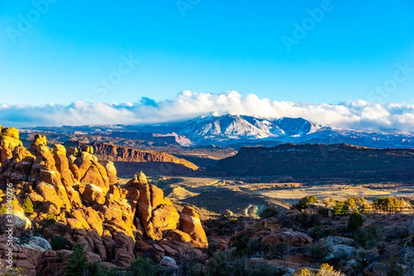 Fototapeta View From Fiery Furnace