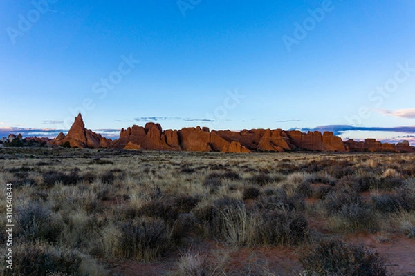 Fototapeta Night Settles In