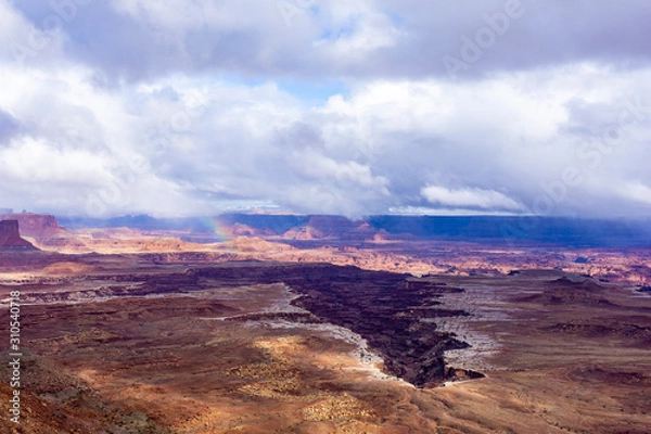 Fototapeta Desert Rainbow