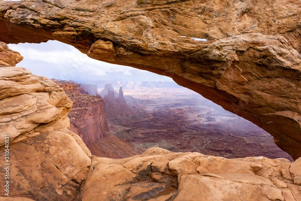 Fototapeta Arch Window