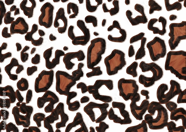 Obraz abstract leopard skin texture design