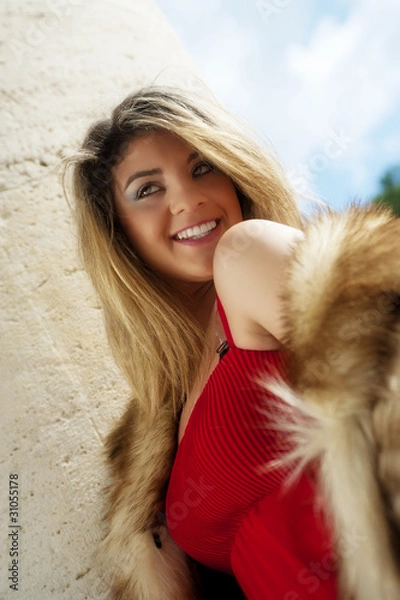 Fototapeta come una sfilata