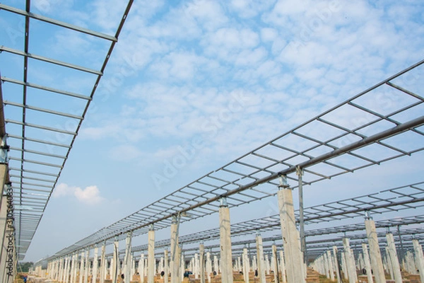 Obraz Solar panel support