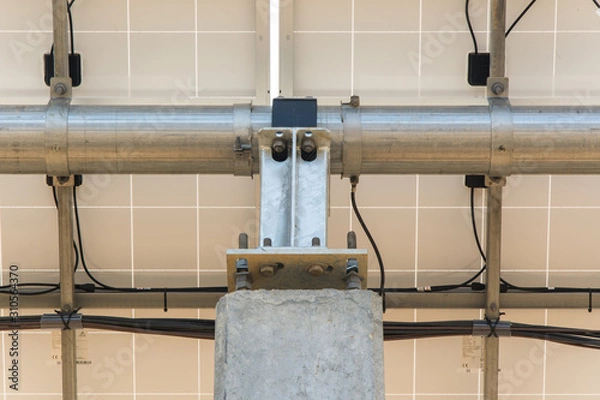 Obraz Solar panel support