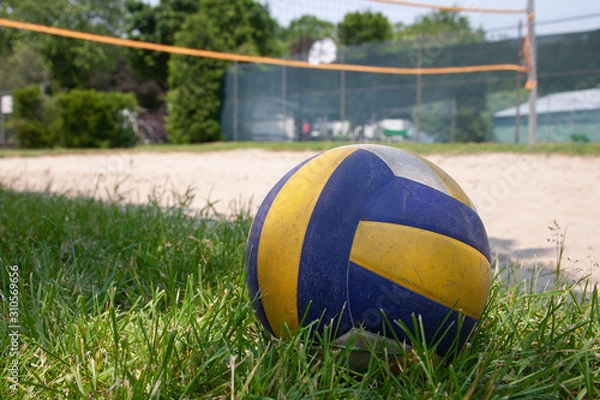 Obraz Volleyball ball on the beach