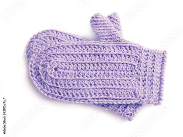 Obraz knitted mittens