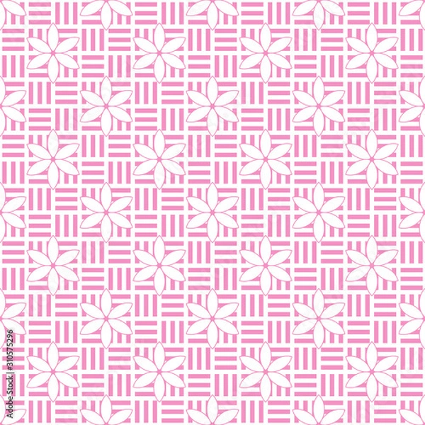 Fototapeta Chinese Seamless Pattern - Repeating pattern design inspired by China