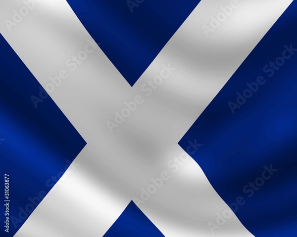 Fototapeta Scottish flag