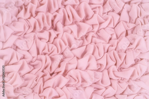 Fototapeta Background pink fabric textile material texture pattern