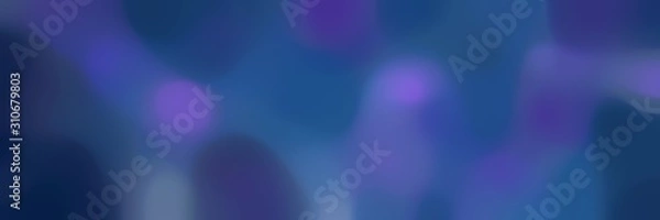 Fototapeta smooth horizontal background with dark slate blue, very dark blue and slate blue colors and space for text or image