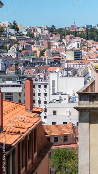 Obraz Casas de colores de Lisboa