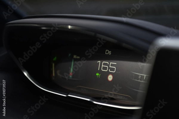 Obraz Driving and speeding